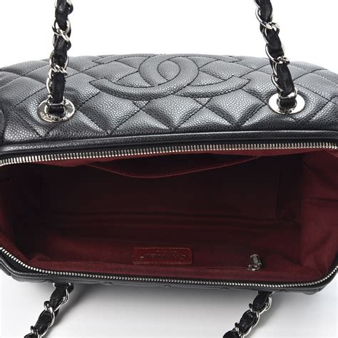 chanel caviar cc shoulder bag|CHANEL Caviar Quilted Timeless CC Shoulder Bag Black.